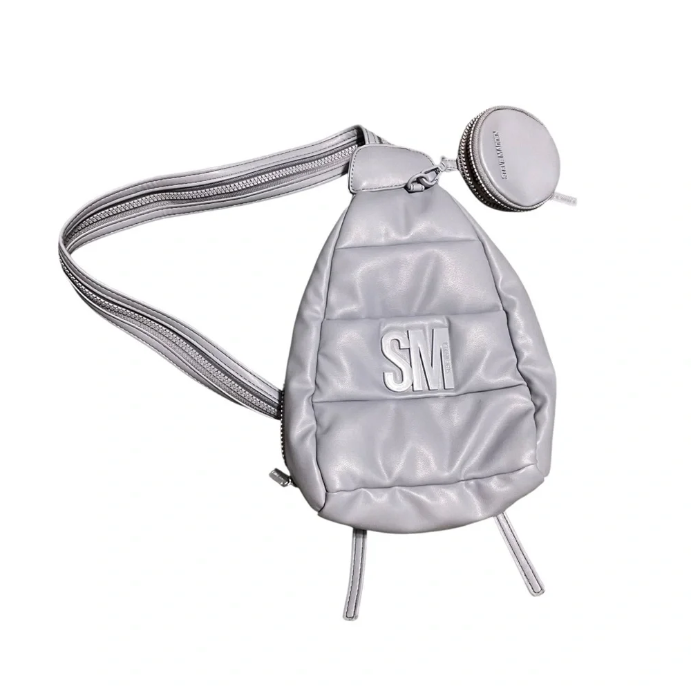 Steve Madden BJayaa Grey Convertible Sling Backpack‎ Crossbody